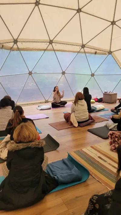 Encuentro del taller Automasaje de útero