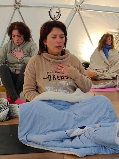 Encuentro del taller El poder de tu pelvis