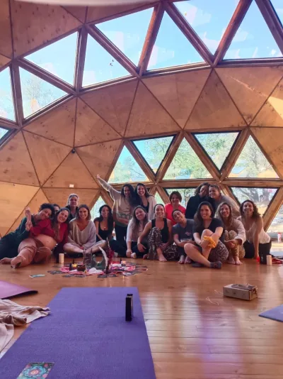 Encuentro del taller El poder de tu pelvis